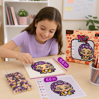 Mini Lego DIY K-POP Rumi Building Set - Pixel Art Puzzle | Wanna Party - Image 8