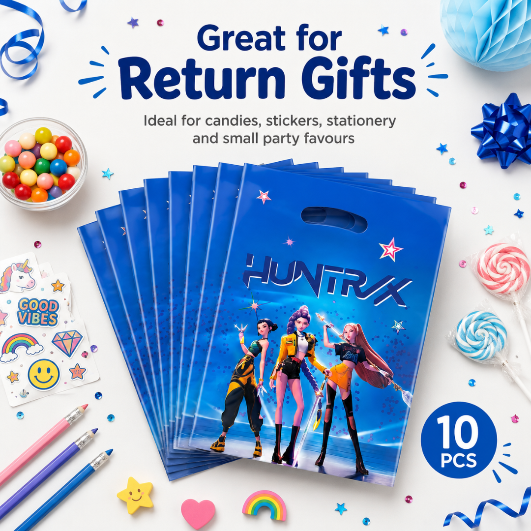 KPOP Loot Bags Blue - 10PC