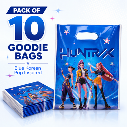KPOP Loot Bags Blue - 10PC