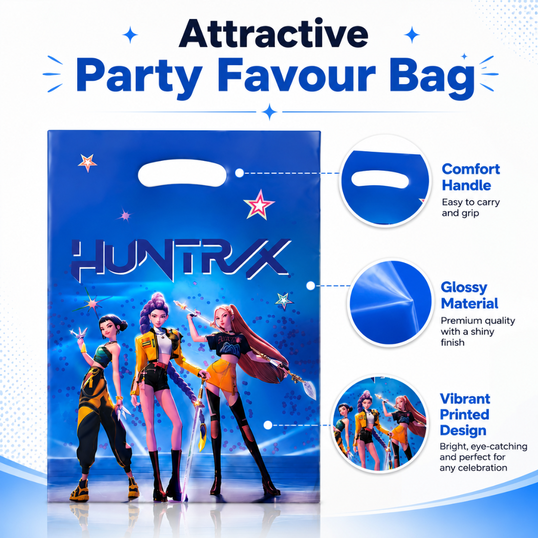KPOP Loot Bags Blue - 10PC