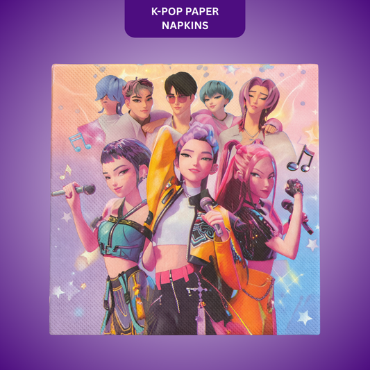 K-POP Paper Napkins - 20PC