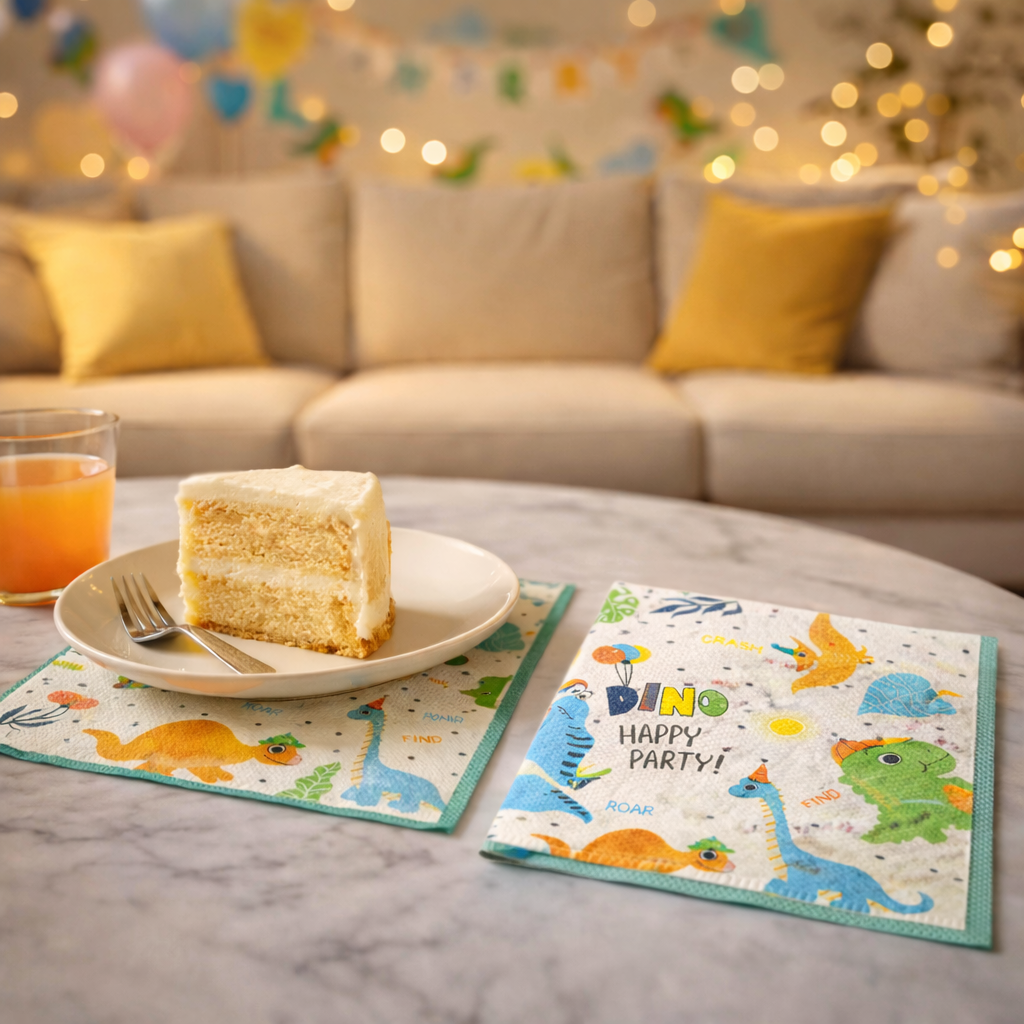 Dinosaur Birthday Paper Napkins - 20PC