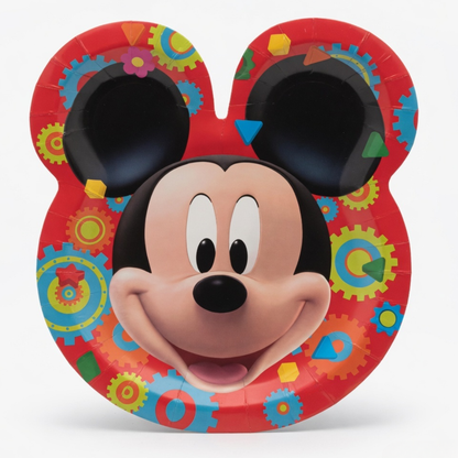 Mickey Mouse Dinner Plates 9"-6Pc