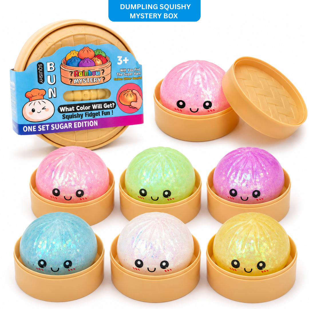 Mystery Dumplings Taba Squishy Toy