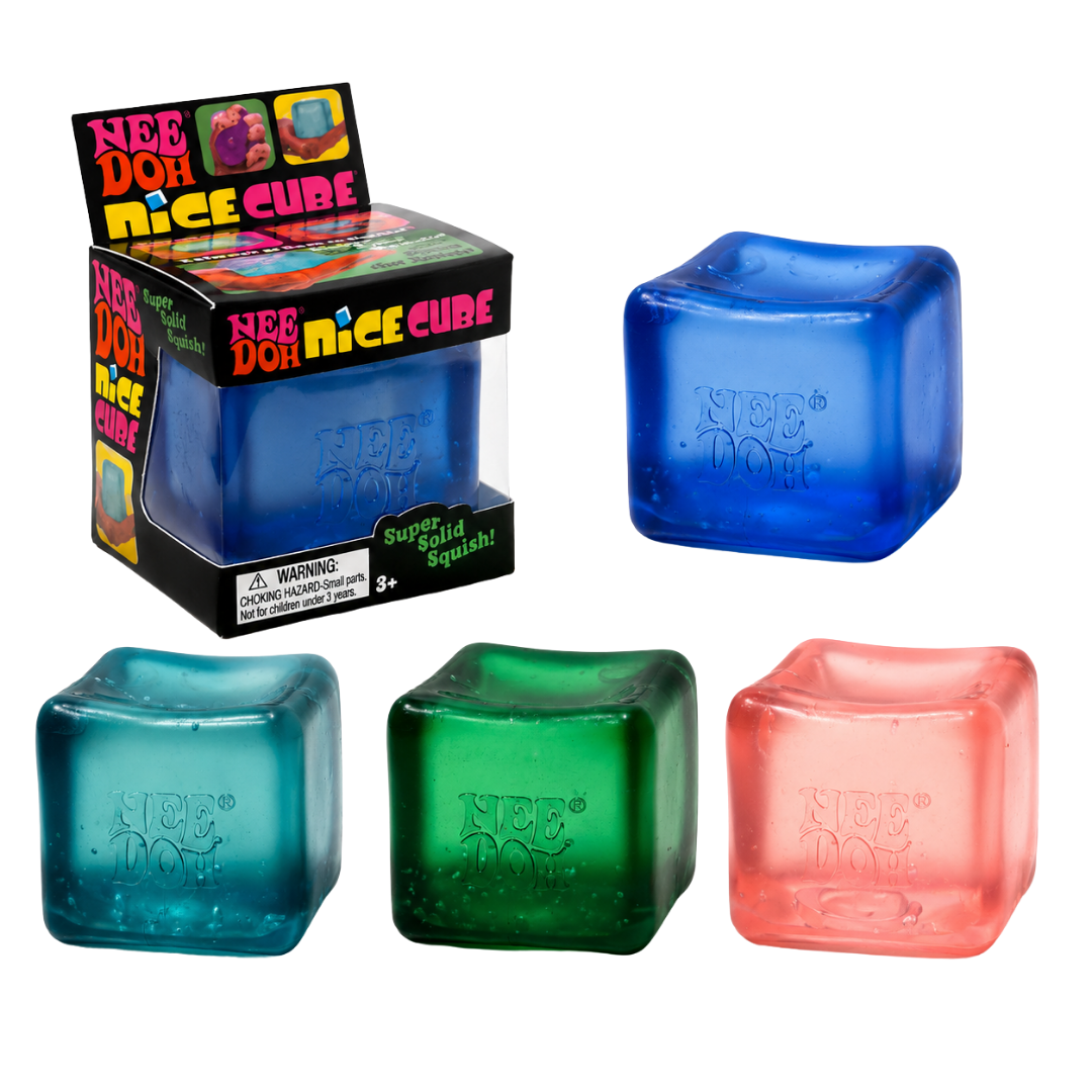 Buy NeeDoh Nice Cube Squishy Toy Online - Stress Relief Fidget Toy | Wanna Party - Image 2