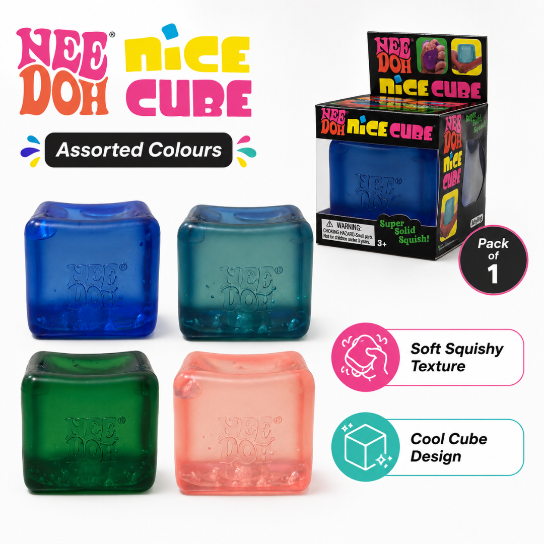 Buy NeeDoh Nice Cube Squishy Toy Online - Stress Relief Fidget Toy | Wanna Party - Image 7