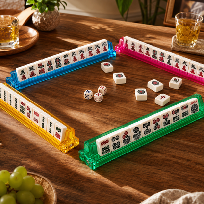 American Mahjong White Tiles Travel Set 30MM - 160 Tiles