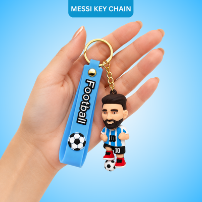 "Messi Football Jersey Keychain - Soccer Ball Bag Charm | Wanna Party" - Image 1