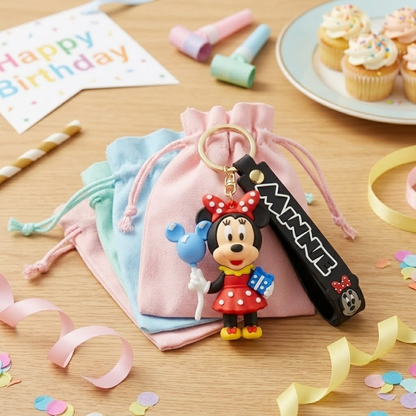 Minnie Mouse Keychain - Cute Disney Bag Charm for Kids | Wanna Party - Image 7