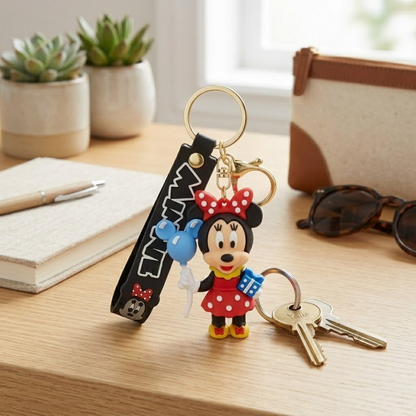 Minnie Mouse Keychain - Cute Disney Bag Charm for Kids | Wanna Party - Image 8