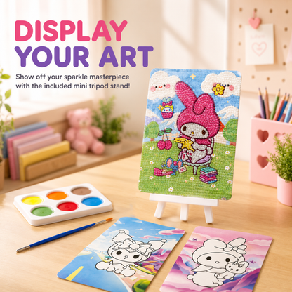 Diamond Craft DIY My Melody Art Kit - 2 in 1 Kawaii Set | Wanna Party - Image 9