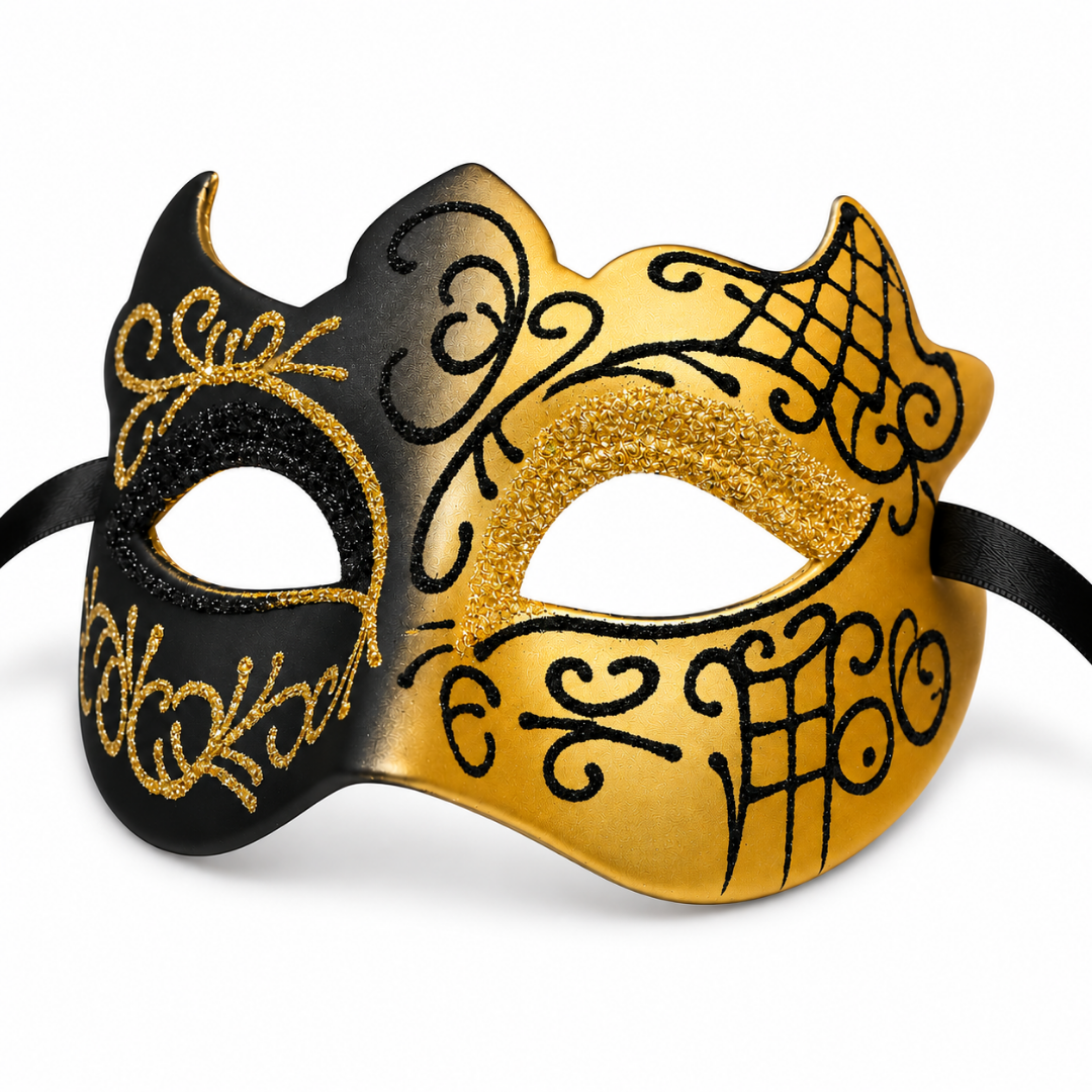 Macho Golden Eye Mask for Men