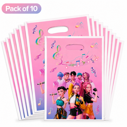 KPOP Loot Bags Pink - 10PC