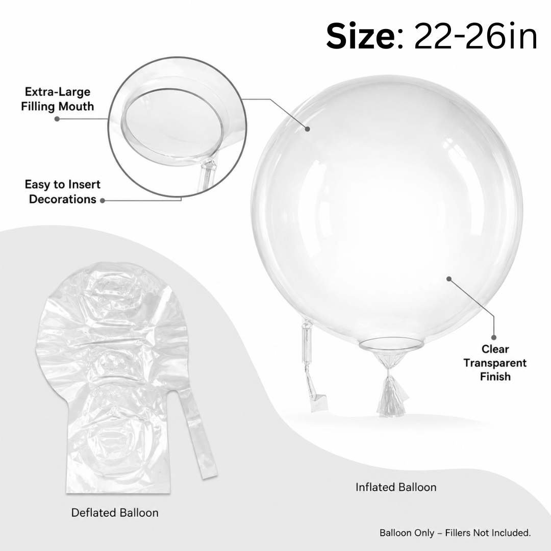 BOBO Stuffing Balloons with Extra Large Mouth - 1PC