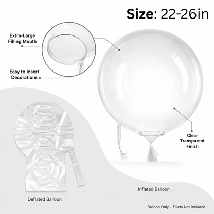 BOBO Stuffing Balloons with Extra Large Mouth - 1PC