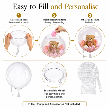 BOBO Stuffing Balloons with Extra Large Mouth - 1PC
