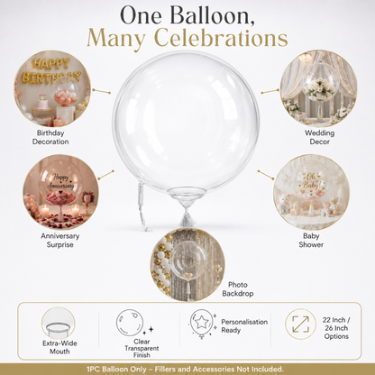 BOBO Stuffing Balloons with Extra Large Mouth - 1PC