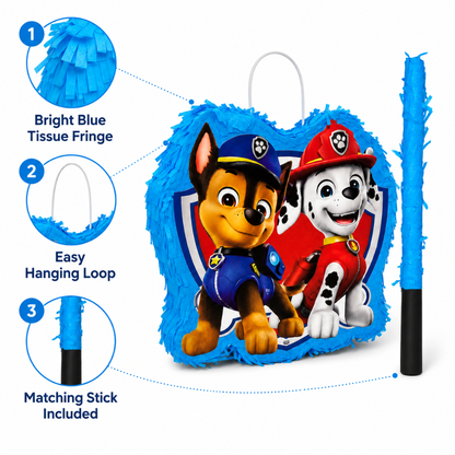 Paw Patrol Pinata Khoibag with Stick