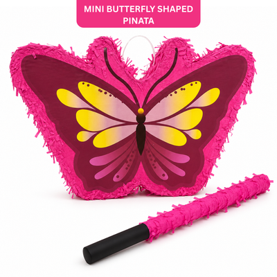 Mini Butterfly Shaped Pinata Khoi Bag with Stick
