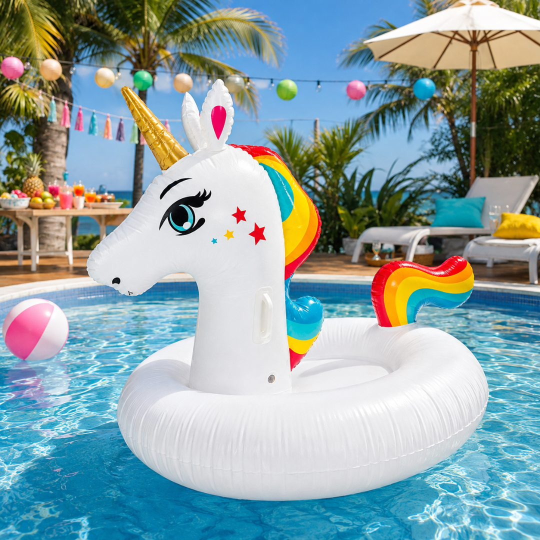 Fiesta Unicorn Pool Float - 7FT