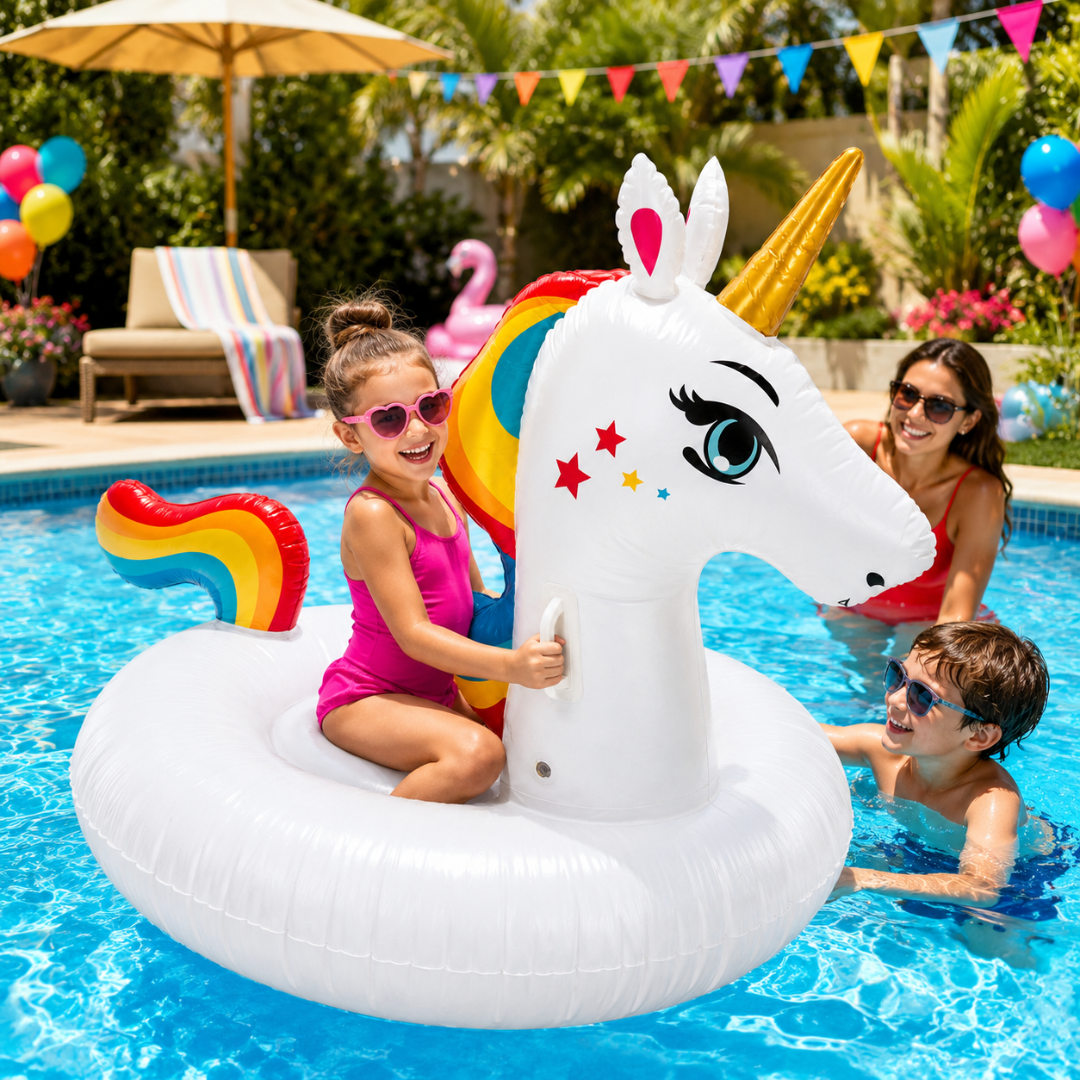 Fiesta Unicorn Pool Float - 7FT