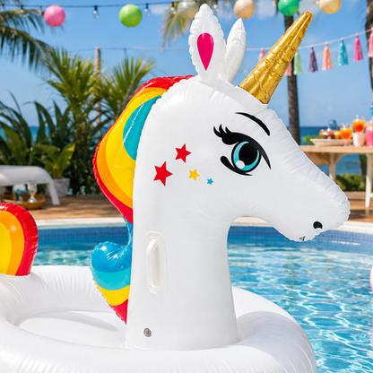 Fiesta Unicorn Pool Float - 7FT
