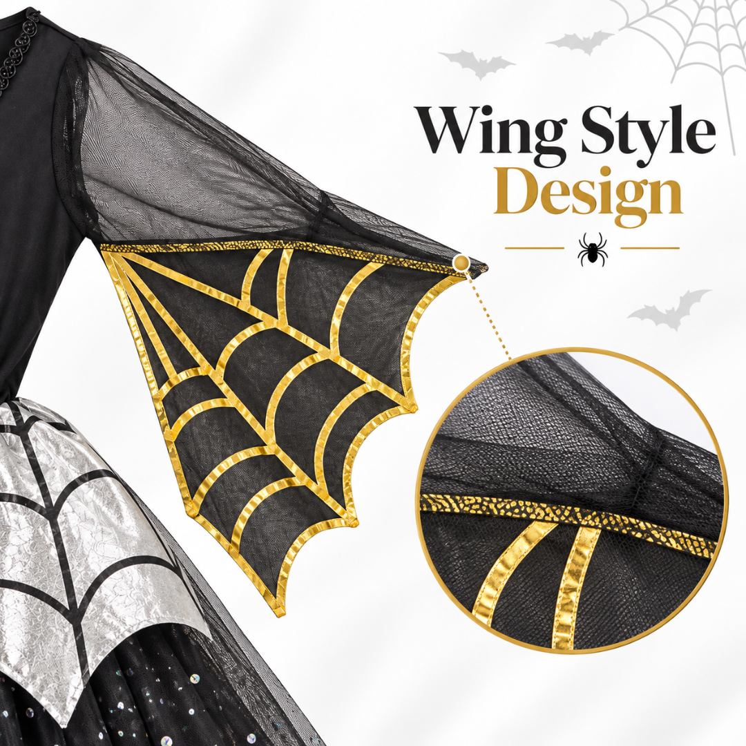 Bat Costume Kids - Size S - Age 3 to 5