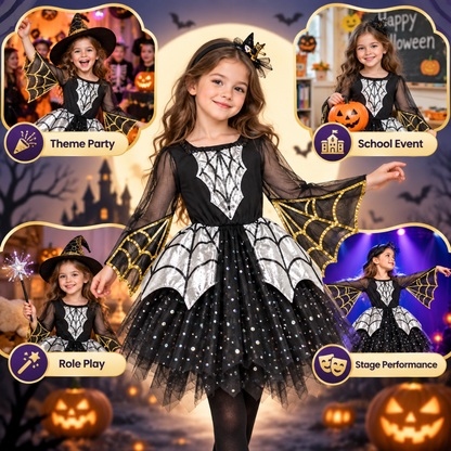 Bat Costume Kids - Size M - Age 5 to 7
