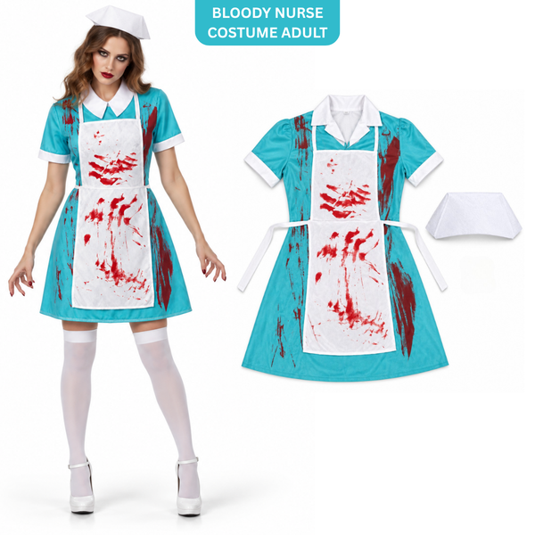 Bloody Nurse Costume Adult - Size M