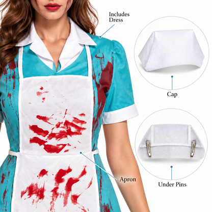 Bloody Nurse Costume Adult - Size M