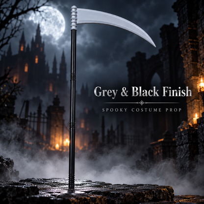 Dracula Axe Costume Prop – Grey & Black | Halloween Fancy Dress Accessory for Vampire, Horror & Spooky Theme Parties