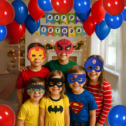 Superhero Theme Birthday Decoration Combo Pack