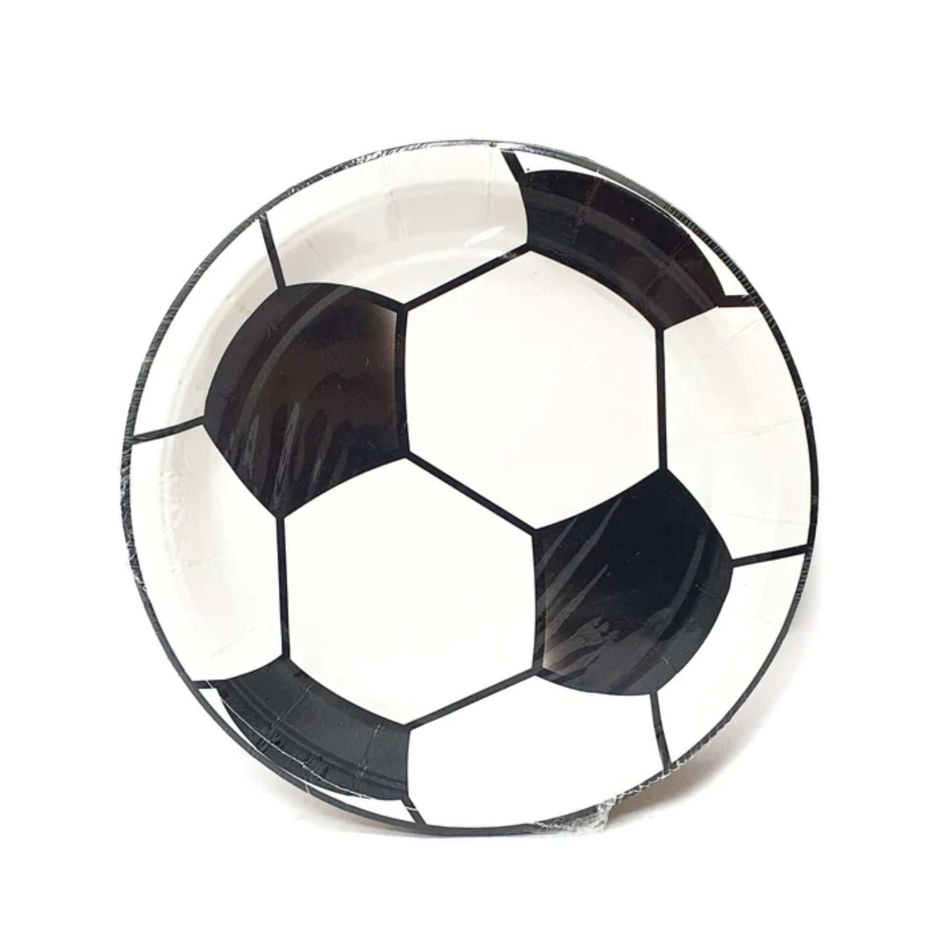"Soccer Theme Party Paper Plates 10PC - Football Tableware | Wanna Party" - Image 1