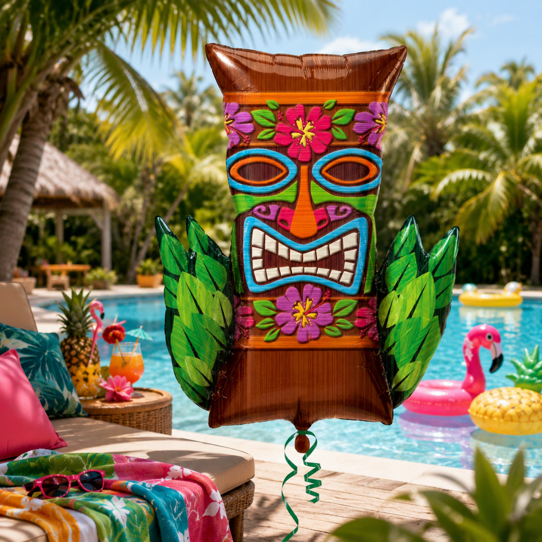 Tiki Time Super Shape Foil Balloon