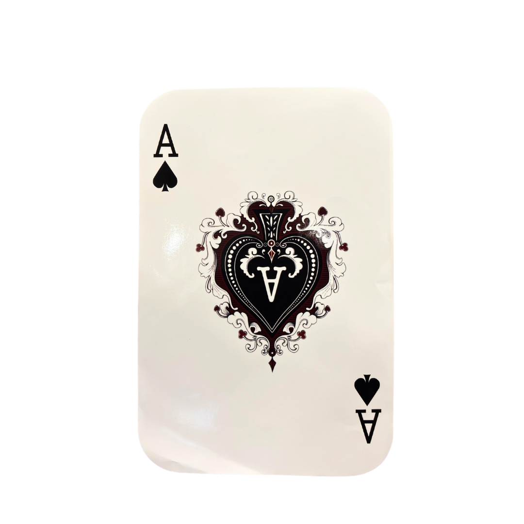 Card Party Ace Placemat for Table Decor or Cutout for Decoration