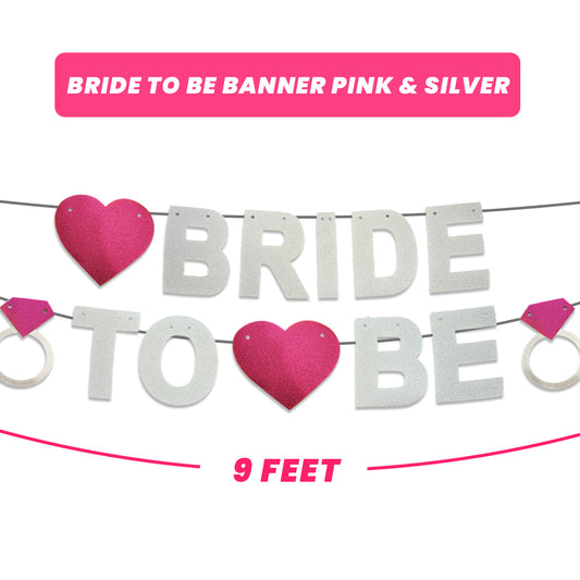 Wanna Party Bride To Be Props & Banner For Bachelorette Party - Bride To Be Banner