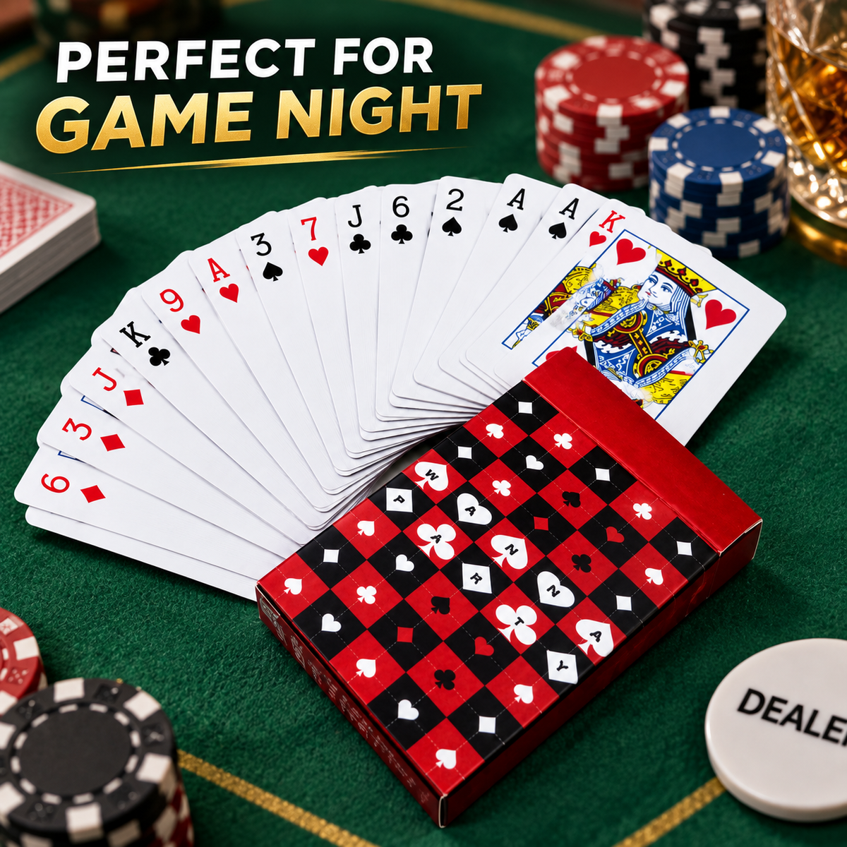 Poker Playing Cards - 1 Pack