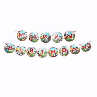 Mickey Party Bunting Banner