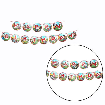 Mickey Party Bunting Banner