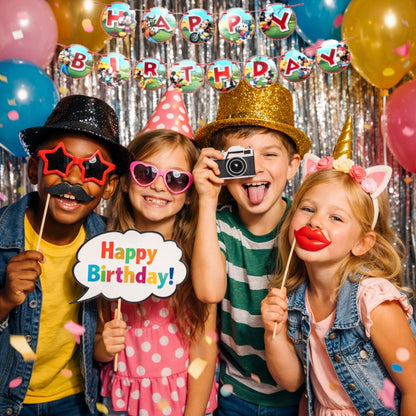 Mickey Party Bunting Banner