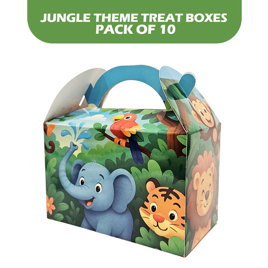 Jungle Theme Treat Box for Return Gift/ Party Favour - 10PC