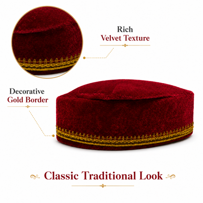 Qawali Hats for Men - Set of 4PC