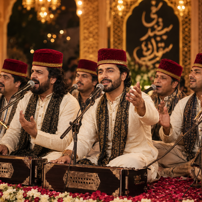 Qawali Hats for Men - Set of 4PC