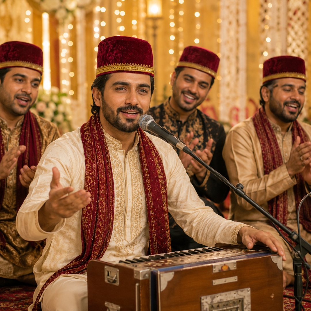 Qawali Hats for Men - Set of 4PC