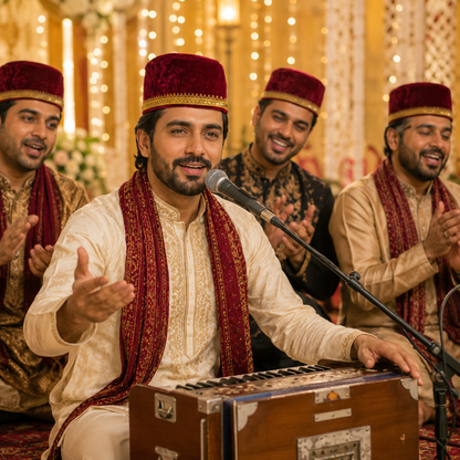 Qawali Hats for Men - Set of 4PC