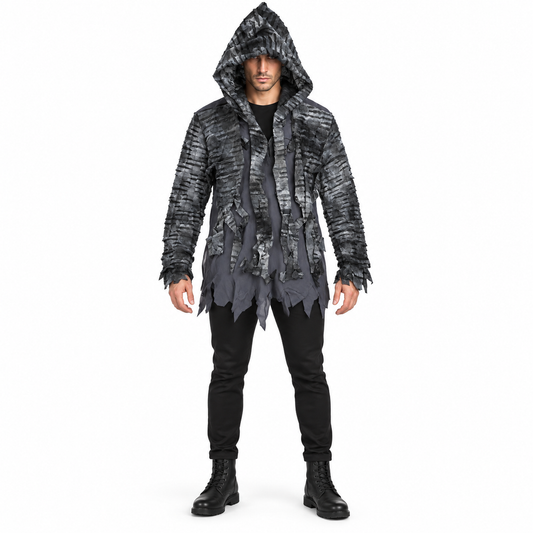 Halloween Ghoul Costume for Adults | Spooky Ghost-Inspired Fancy Dress for Haunted House Parties & Costume Events