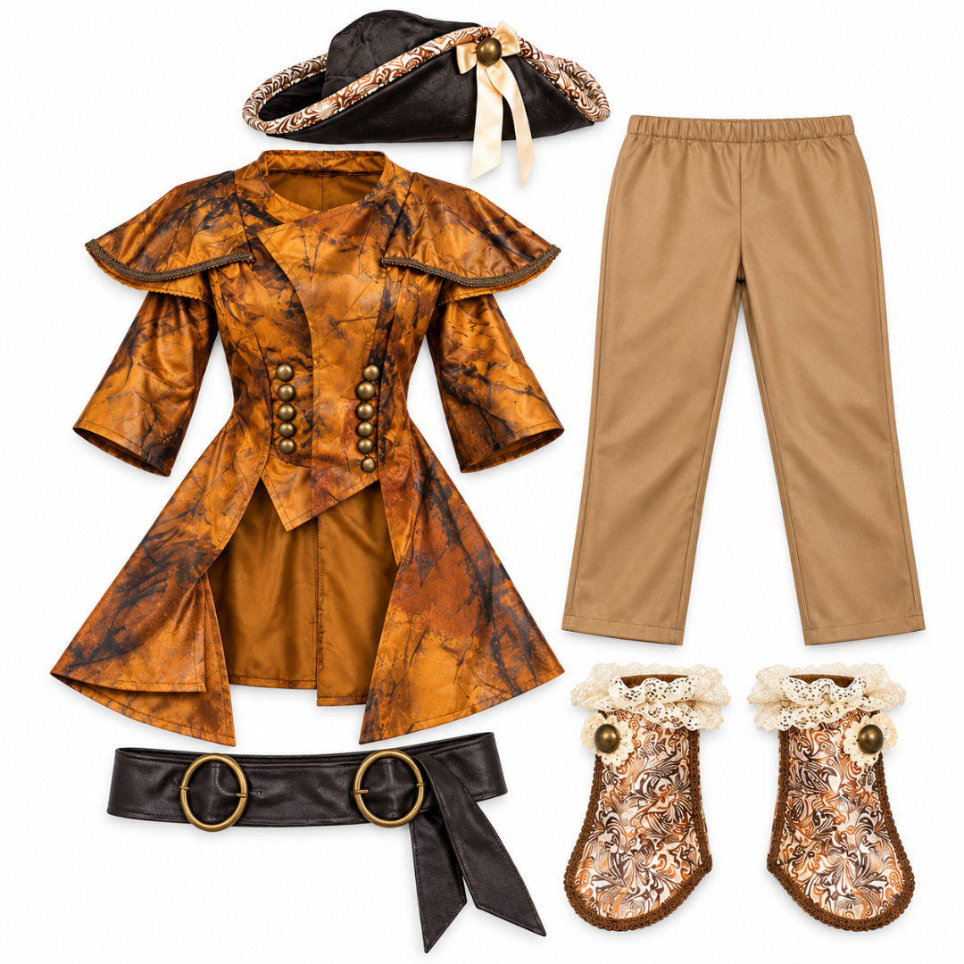 Fancy Female Pirate Costume | Adult Steampunk-Inspired Fancy Dress for Halloween, Theme Parties & Costume Events