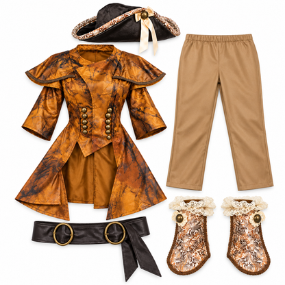 Fancy Female Pirate Costume | Adult Steampunk-Inspired Fancy Dress for Halloween, Theme Parties & Costume Events