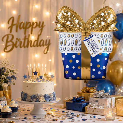 Large Shape Birthday Gift Foil Balloon