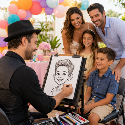 Caricature Artist for Rent